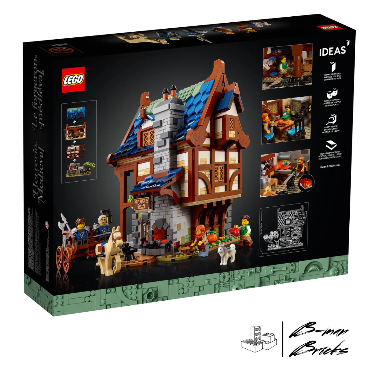 21325 | LEGO® Ideas "Die mittelalterliche Schmiede"