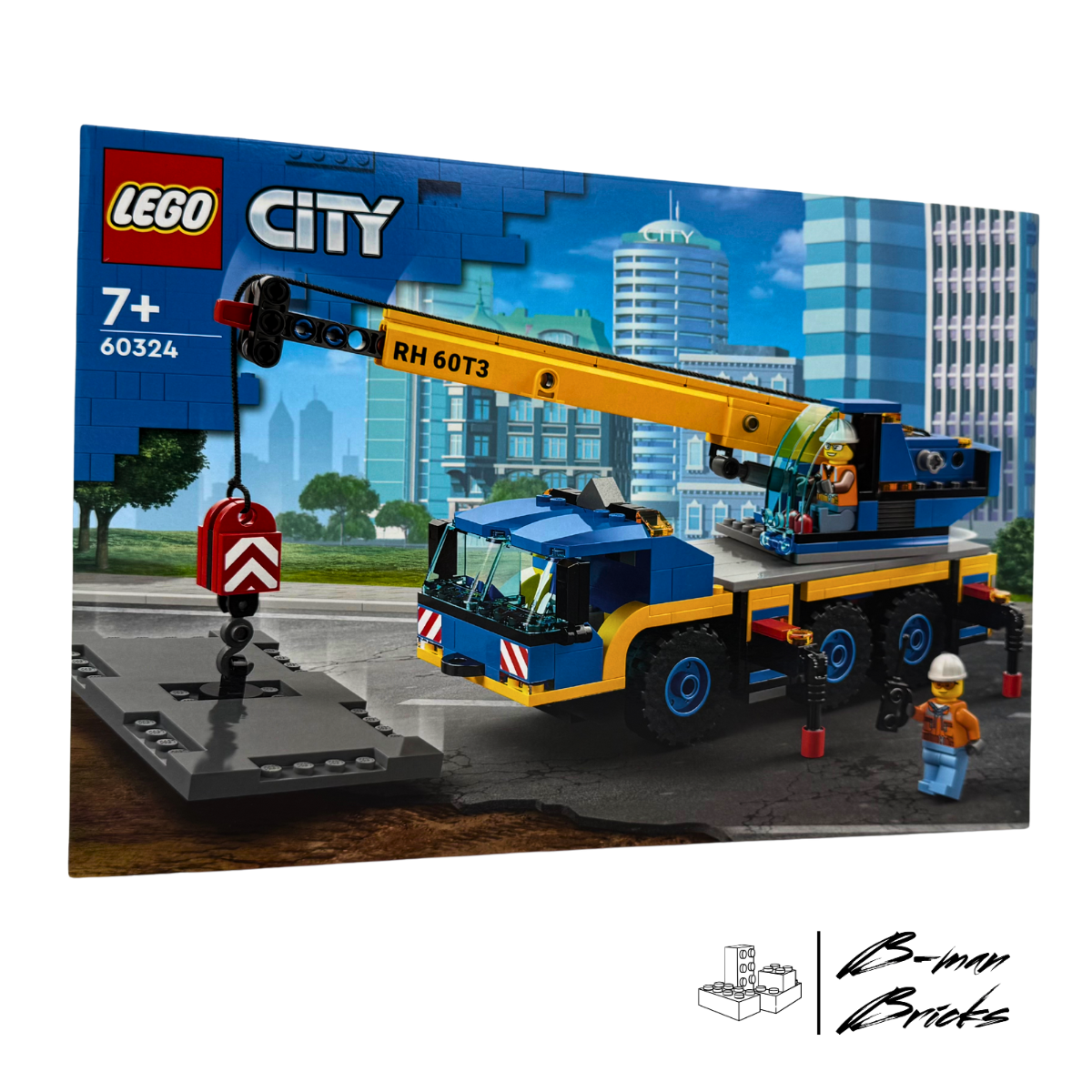 60324 | LEGO® City Geländekran – Baustellen-Action für kleine Kranführer