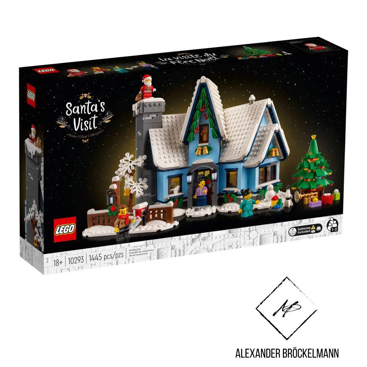 LEGO Icons 10293 Besuch des Weihnachtsmanns, Verpackung