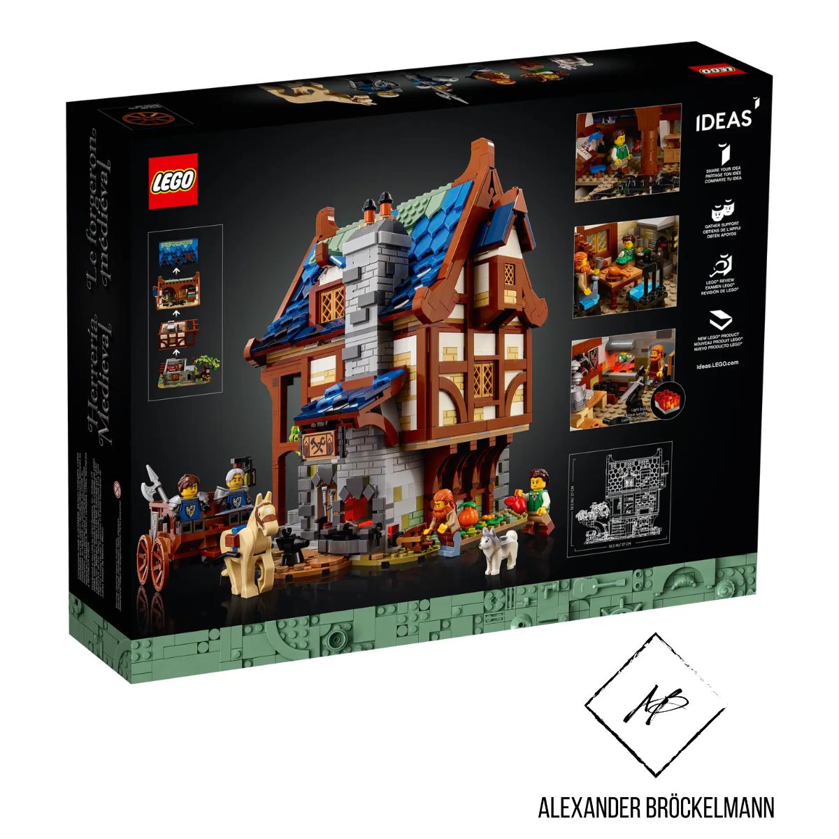 21325 | LEGO®  Ideas "Die mittelalterliche Schmiede"