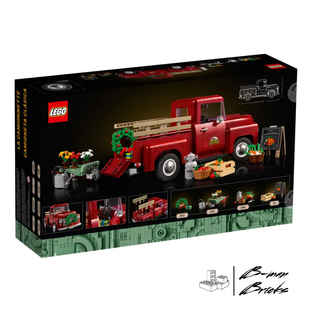 10290 | LEGO® Icons Pickup Truck