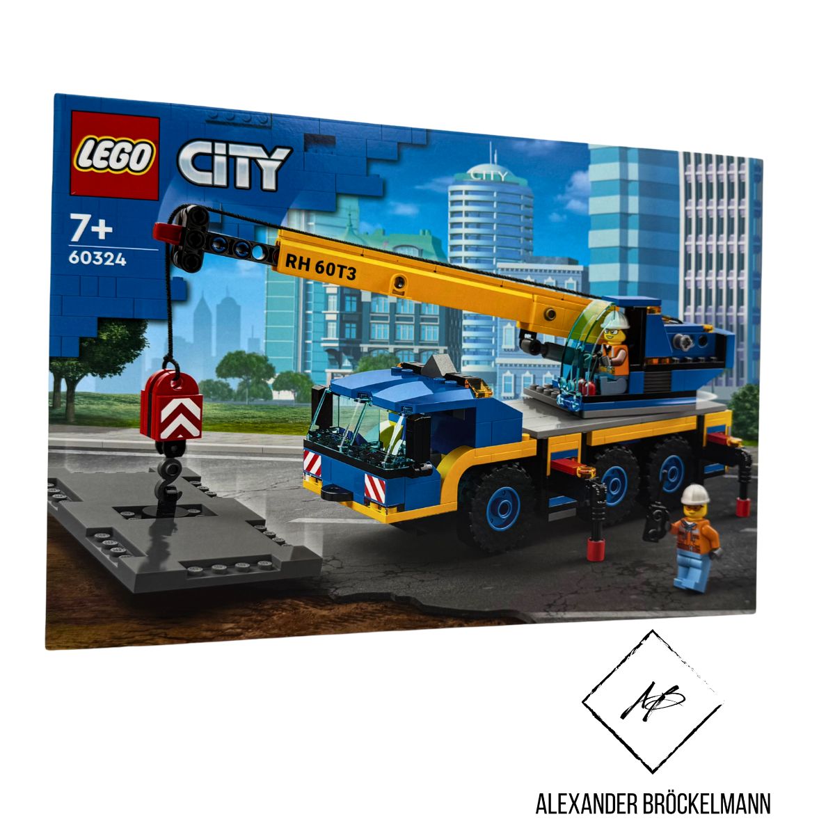 60324 | LEGO® City Geländekran – Baustellen-Action für kleine Kranführer