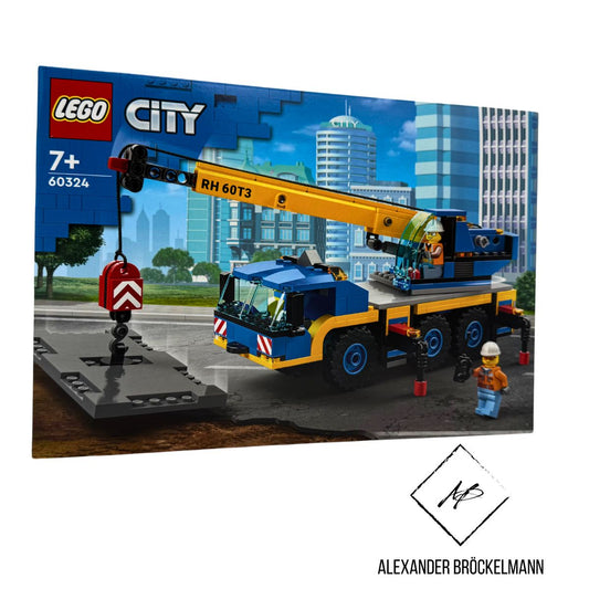60324 | LEGO® City Geländekran – Baustellen-Action für kleine Kranführer