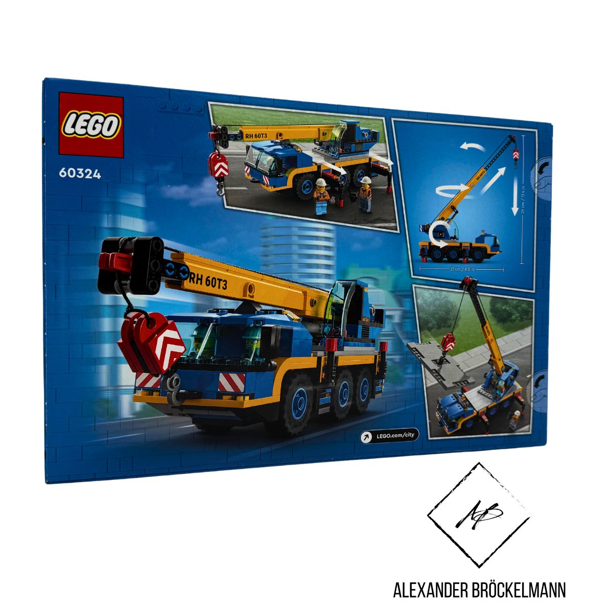 60324 | LEGO® City Geländekran – Baustellen-Action für kleine Kranführer